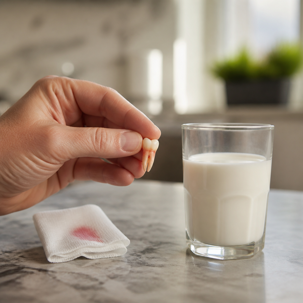 Knocked-Out Tooth First Aid — What to Do Right Now