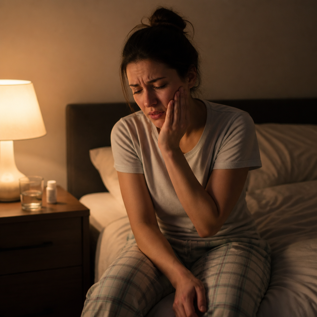 Severe Toothache at Night — What to Do When You Cannot Sleep